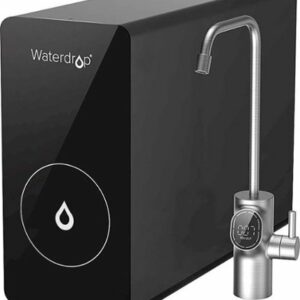 Waterdrop - 600GPD D6 Reverse Osmosis Water Filter System - Black