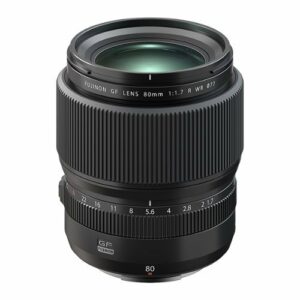 Fujifilm - GF80mmF1.7 R WR Lens - Black