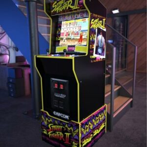 Arcade1Up - Street Fighter Legacy Edition Arcade with Riser & Lit Marquee