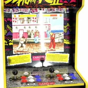 Arcade1Up - Street Fighter Legacy Edition Arcade with Riser & Lit Marquee