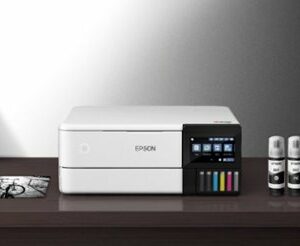 Epson - EcoTank® Photo ET-8500 Wireless Color All-in-One Supertank Printer - White