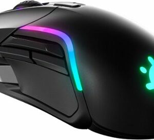 SteelSeries - Rival 5 Wired Optical Gaming Mouse with RGB Lighting - Black