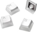 SteelSeries - PRISMCAPS – Universal Double Shot PBT Keycaps - White