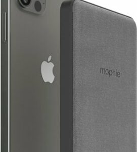 mophie - Snap+ Juice Pack Mini 5,000 mAh Portable Charger with MagSafe Compatibility - Black