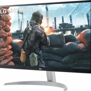 LG - Geek Squad Certified Refurbished 27" IPS LED 4K UHD FreeSync Monitor with HDR - Black