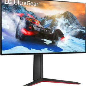 LG - Geek Squad Certified Refurbished UltraGear 27" IPS LED 4K UHD FreeSync and G-SYNC Compatable Monitor with HDR - Black