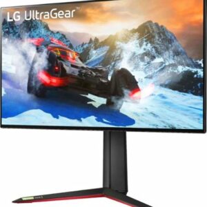 LG - Geek Squad Certified Refurbished UltraGear 27" IPS LED 4K UHD FreeSync and G-SYNC Compatable Monitor with HDR - Black