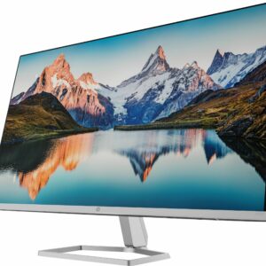 HP - Geek Squad Certified Refurbished 31.5" IPS LED FHD FreeSync Monitor - Silver & Black