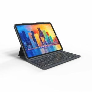 ZAGG - Pro Keys Wireless Keyboard & Detachable Case for Apple iPad Pro 12.9" (3rd Gen. 2018, 4th Gen. 2020, 5th Gen. 2021) - Black