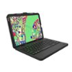 ZAGG - Rugged Book Wireless Keyboard & Detachable Case for Apple iPad Air 10.9" (2020, 2022) and iPad Pro 11" (2018-2022) - Black