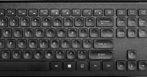 Best Buy essentials™ - Full-size Wireless Membrane Switch Keyboard - Black