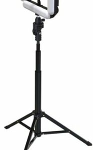 Bower - 4-Piece Foldable Light Studio With Tripod - Black