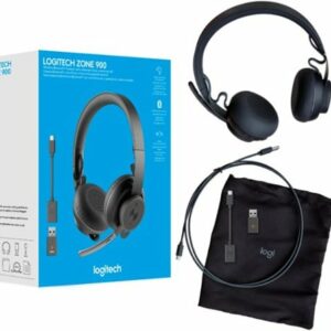 Logitech - Zone 900 Wireless Bluetooth Noise Canceling On-Ear Headset - Graphite