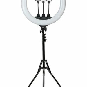 Sunpak - 22" Bi-Color Ring Light Vlogging Kit with Bluetooth Remote