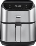 Bella Pro Series - 6-qt. Digital Air Fryer with Stainless Finish - Stainless Steel