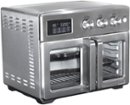 Bella Pro Series - 12-in-1 6-Slice Toaster Oven + 33-qt. Air Fryer with French Doors - Stainless Steel