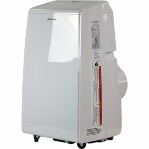 Amana - 300 Sq. Ft. Portable Air Conditioner - White