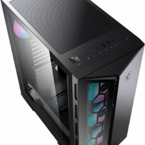 MSI - MPG GUNGNIR 110R ATX Mid-Tower Case - Black