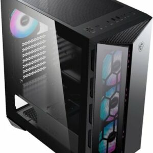 MSI - MPG GUNGNIR 110R ATX Mid-Tower Case - Black