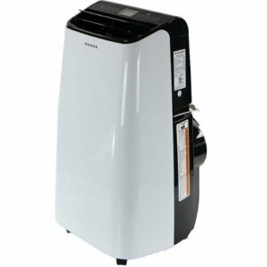 Amana - 450 Sq. Ft. Portable Air Conditioner - White/Black