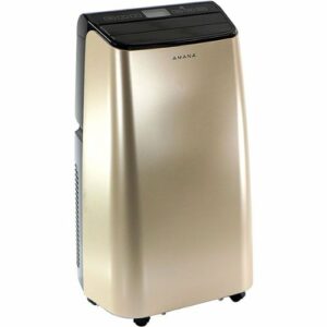 Amana - 450 Sq. Ft. Portable Air Conditioner - Gold/Black