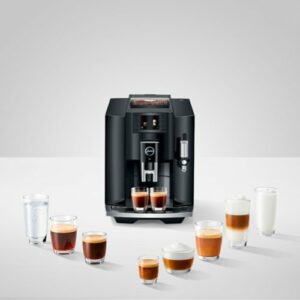 Jura - E8 Automatic Coffee Machine - Piano Black