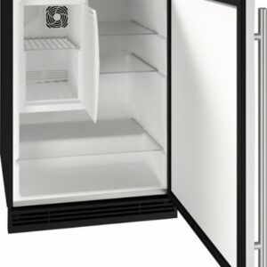 U-Line - 1 Class 4.2 Cu. Ft. Undercounter Refrigerator with 1.5 cu. ft. Freezer - Stainless Steel