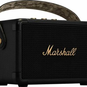 Marshall - Kilburn II Portable Bluetooth Speaker - Black and Brass