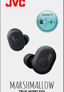 JVC - Marshmallow True Wireless In-Ear Headphones - Black