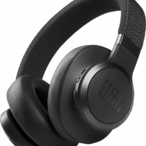 JBL - Live 660NC Wireless Noise Cancelling Over-The-Ear Headphones - Black