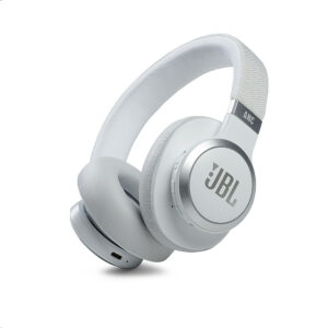 JBL - Live 660NC Wireless Noise Cancelling Headphones - White