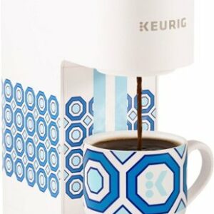 Keurig - Limited Edition Jonathan Adler K-Mini Single Serve K-Cup Pod Coffee Maker - White