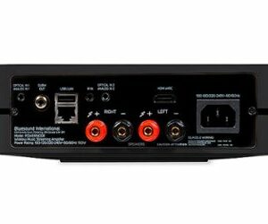 Bluesound - POWERNODE Wireless Multi-Room Hi-Res Music Streaming Amplifier - Black