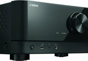 Yamaha - YHT-5960 Premium All-in-One Home Theater System with 8K HDMI and Wi-Fi - Black