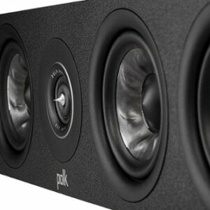 Polk Audio - Polk Reserve R350 Left/Right/Center Surround Speaker, New 1" Pinnacle Ring Tweeter & Four 4" Turbine Cone Woofers - Black