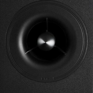 Polk Audio - Polk Reserve R100 Bookshelf Speaker, 1" Pinnacle Ring Tweeter & 5.25" Turbine Cone Woofer, Dolby Atmos & IMAX Enhanced - Black