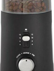 Mr. Coffee - Multi-Grind 12-Cup Automatic Coffee Grinder - Black