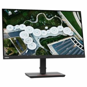 Lenovo - ThinkVision S24e-20 23.8" LED Monitor (HDMI, VGA) - Black