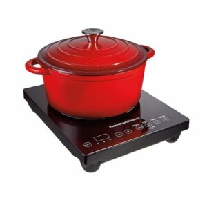 Hamilton Beach - 10" Modular Electric Induction Cooktop - Black