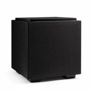 Definitive Technology - Descend DN8 8" Sub, 3XR Architecture, 500W Peak Class D Amplifier & (2) 8" Bass Radiators - Black