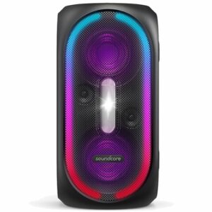 Soundcore - Rave + Party Speaker plus with Customizable EQ with App - Black