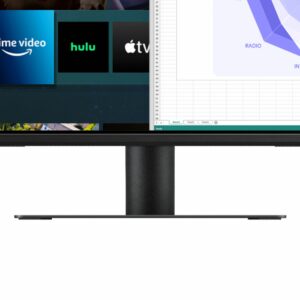 Samsung - Geek Squad Certified Refurbished AM702 Series 43" LED Smart Tizen 4K UHD Monitor - Black