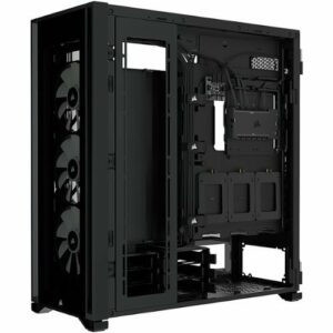 CORSAIR - iCUE 7000X RGB ATX/Mini ITX/Micro ATX/EATX Full-tower Case - Black