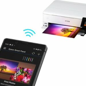 Epson - EcoTank Photo ET-8550 All-in-One Wide-format Supertank Printer - White