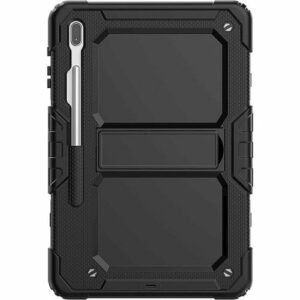 SaharaCase - DEFENSE Series Case for Samsung Galaxy Tab S7 FE and Tab S8 Plus - Black