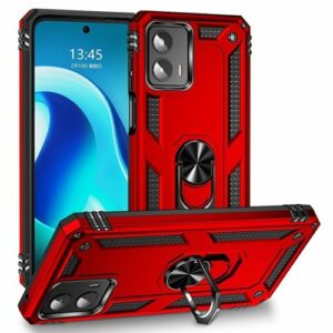 SaharaCase - Military Kickstand Series Case for Motorola Edge+ (2023) - Red