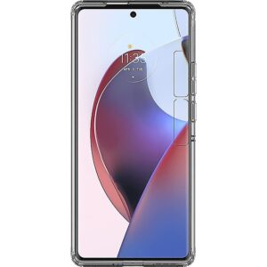 SaharaCase - Hybrid-Flex Hard Shell Series Case for Motorola Edge+ (2023) - Clear