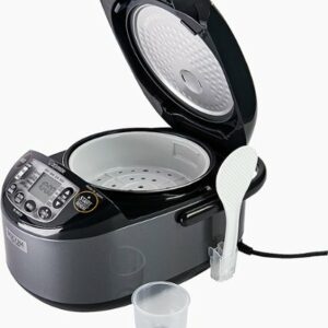 Zojirushi - 5.5 Cup Umami Micom Rice Cooker & Warmer - Metallic Black