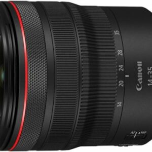 Canon - RF14-35mm F4L IS USM Ultra-Wide-Angle Zoom Lens for EOS R-Series Cameras - Black