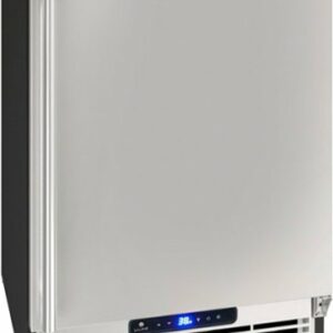 U-Line - 21” Refrigerator / Ice Maker - Stainless Steel